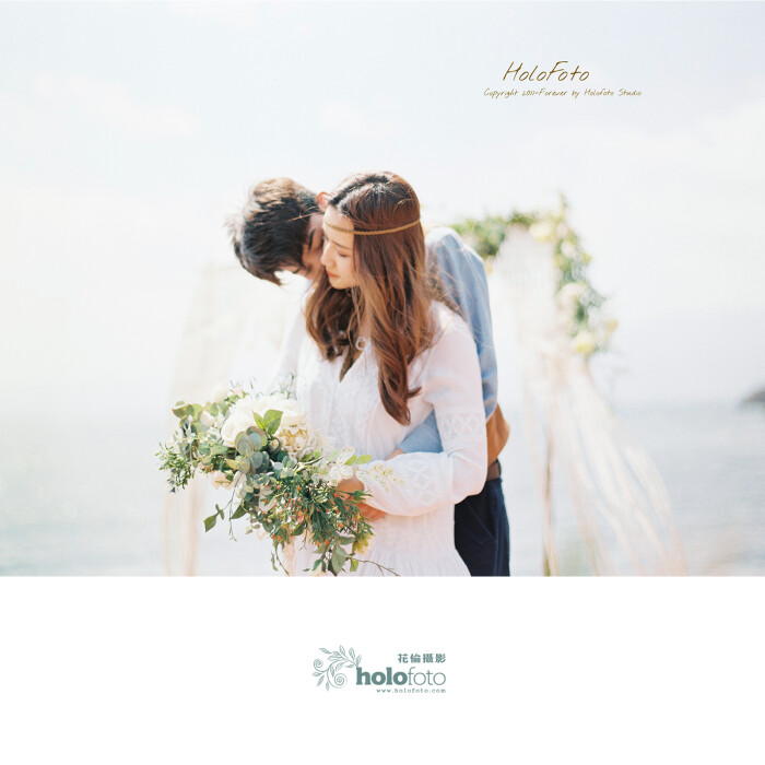 蕾丝花门 花伦摄影 波西米亚 婚纱照 个人写…-堆糖，美好生活研究所