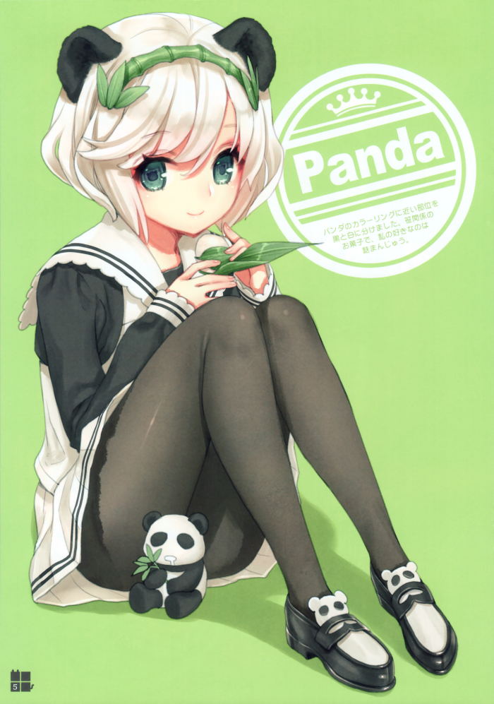 熊猫·娘化·制服·-堆糖,美好生活研究所