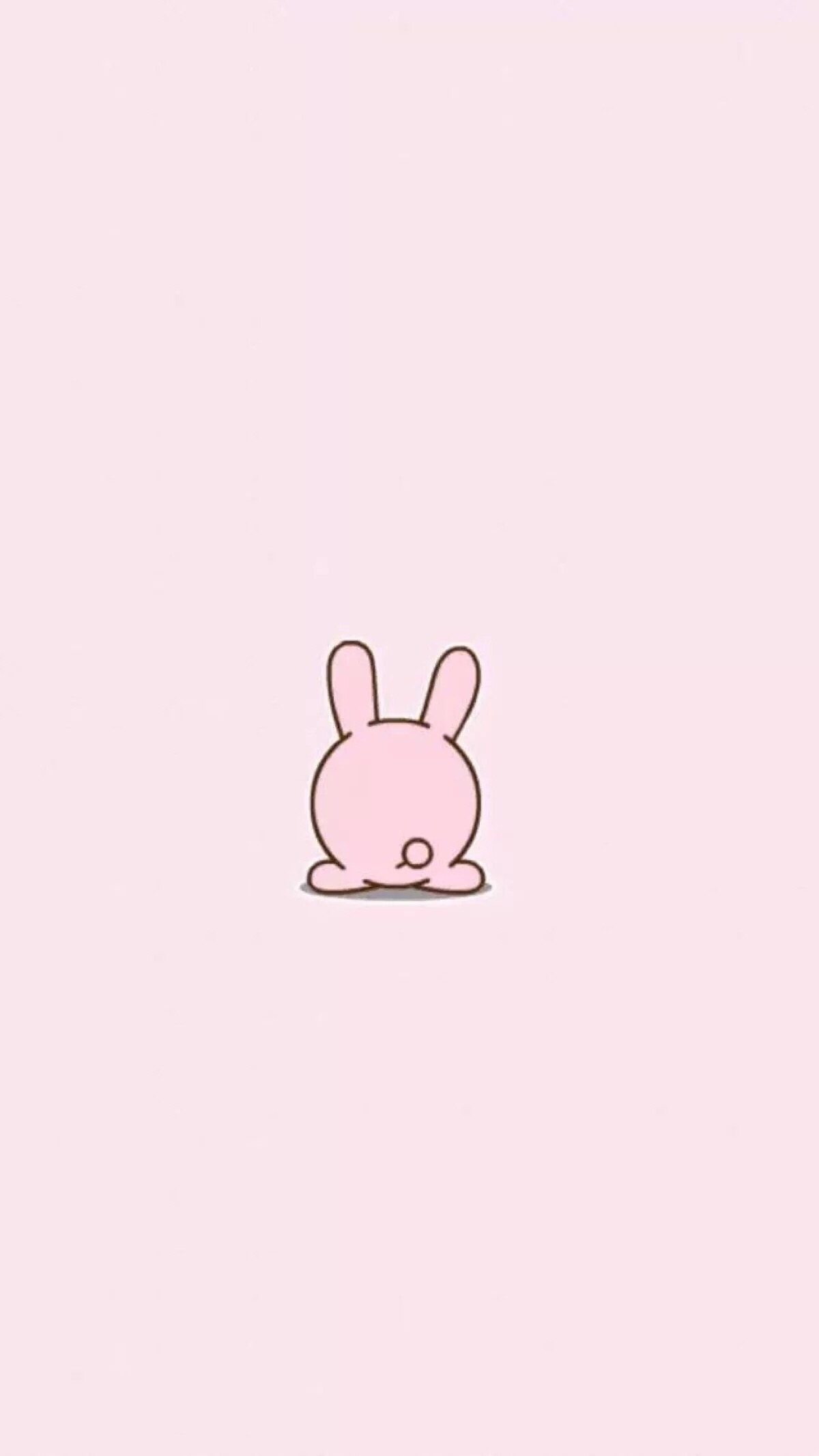 可爱兔子壁纸 粉色兔子 萌
