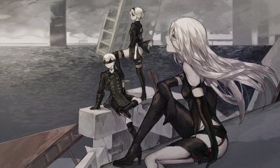 nier:automata 尼尔:机械纪元 绘师:ssack 本作品pixiv id=62613686