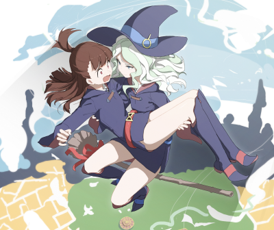 《小魔女学园—头像