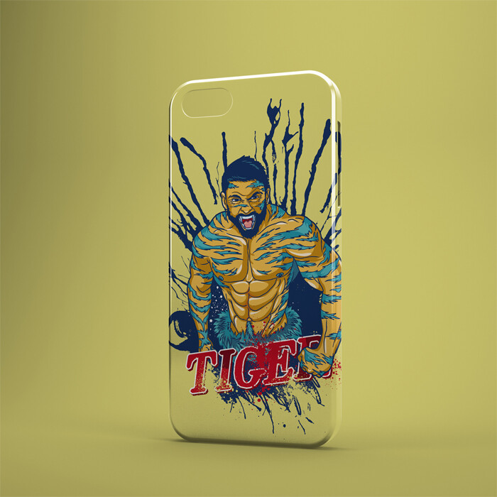 IN-FUN一乐原创艺术插画 TIGER 兽人 酷炫性…