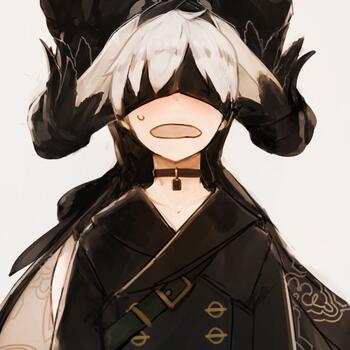 情头 头像 漫头 nier 2b 9s