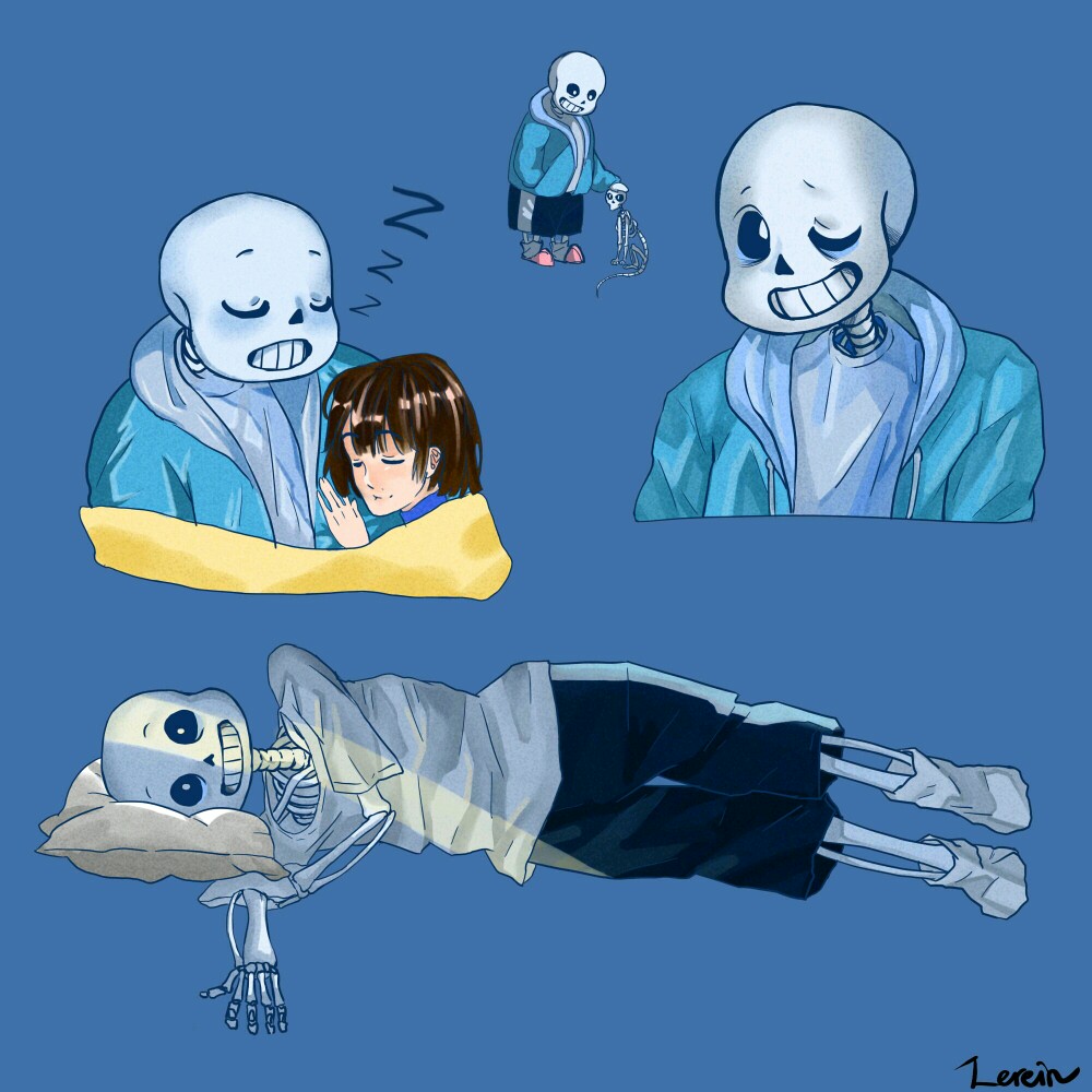 undertale——sans&frisk