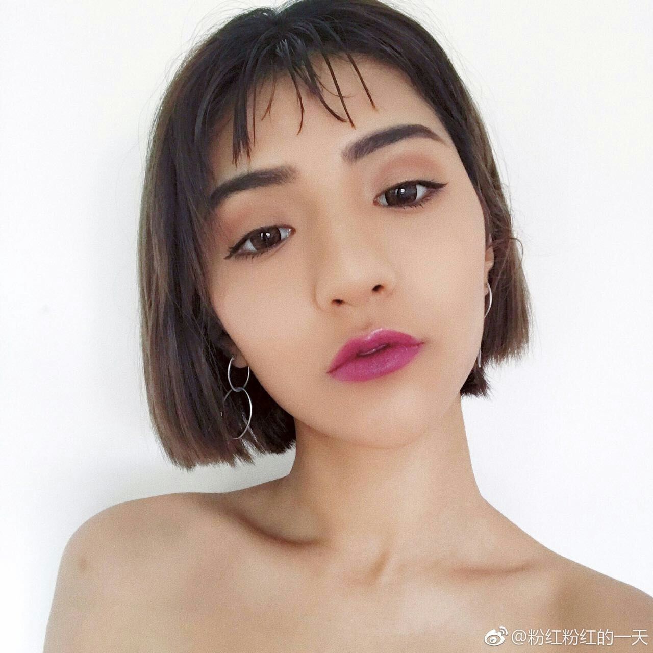 粉红粉红的一天 中埃混血 埃及一枝花 shahd
