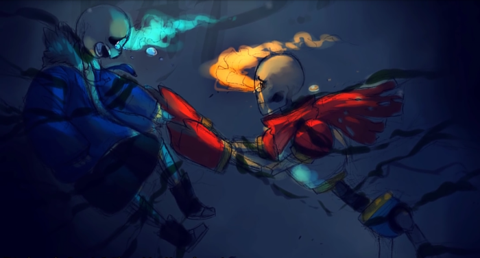 undertale——sans&papyrus