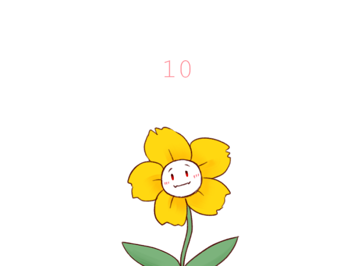 undertaleau——flowerfell(flowey)