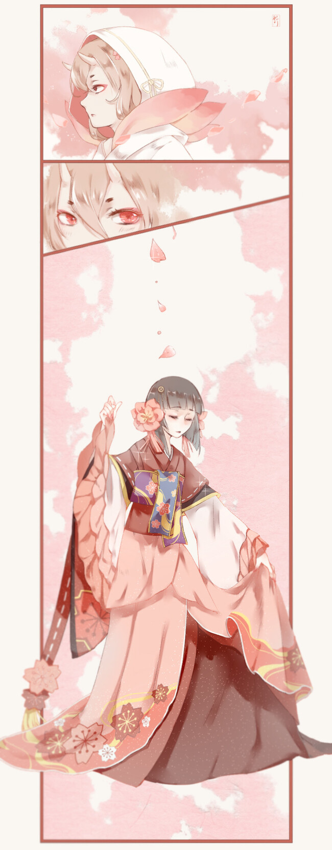 阴阳师○ 桃花妖 樱花妖