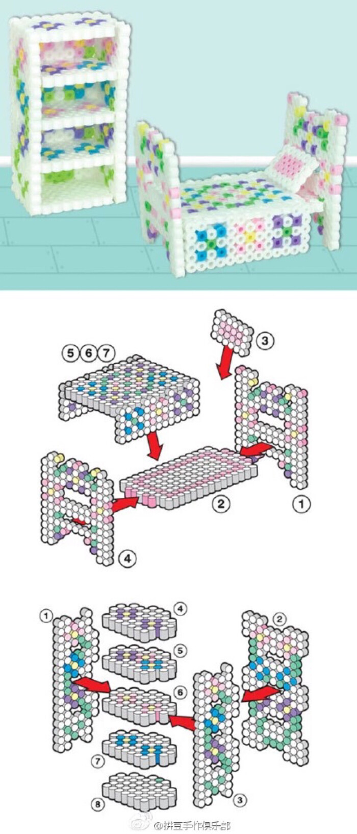 拼豆立体图纸33