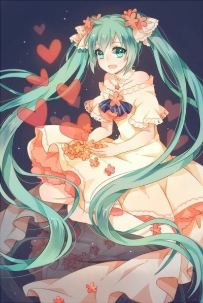 唯美 可爱 壁纸 二次元 初音