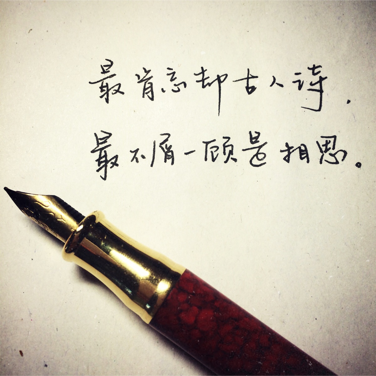 不屑一顾是相思 堆糖网