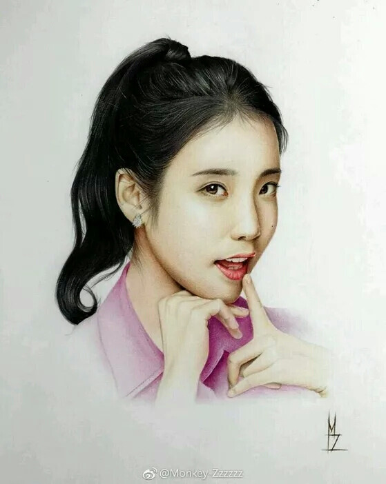 彩铅,iu