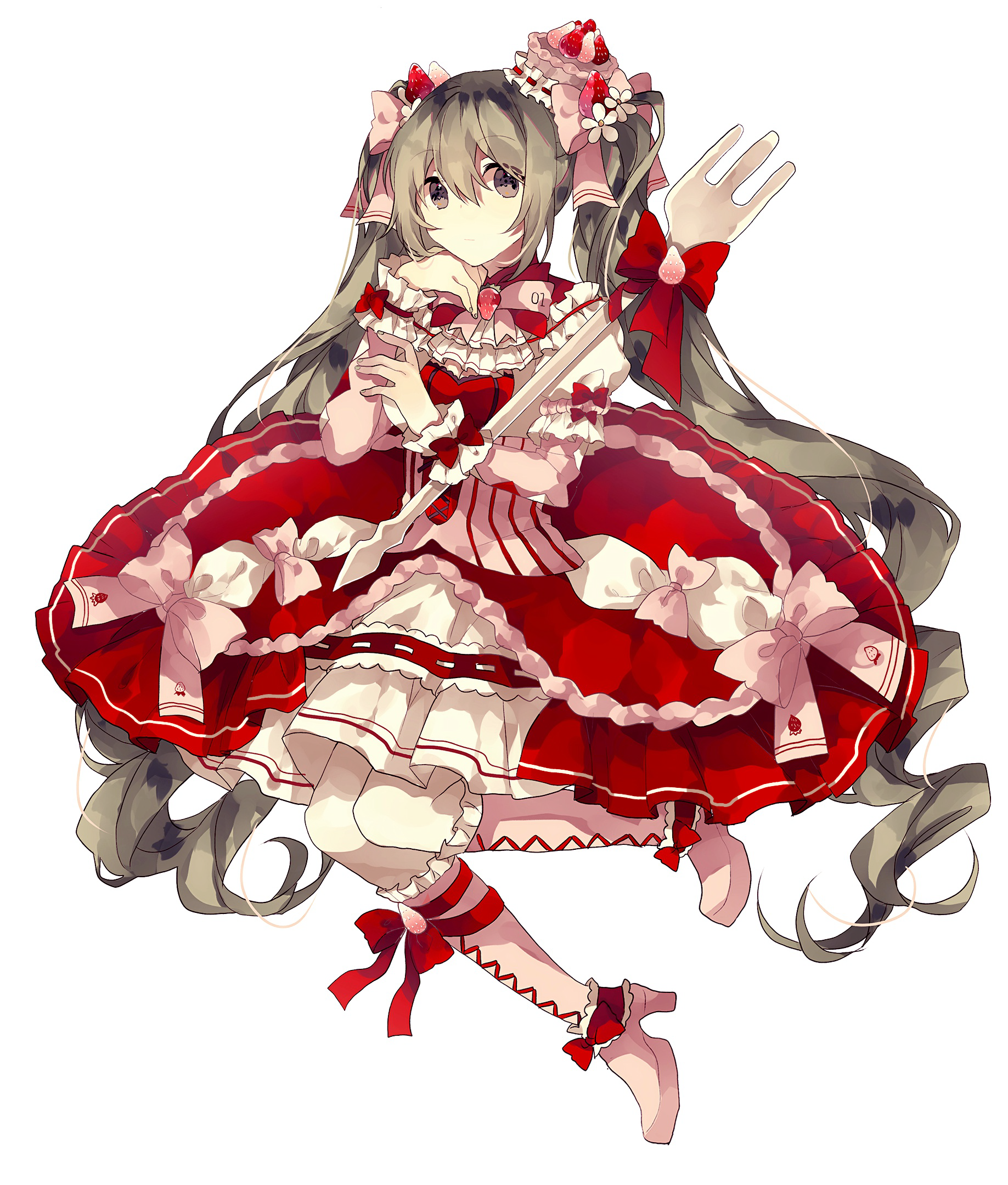 『沫沫』动漫原创 插画手绘 二次元 少女 唯美 萌 lolita