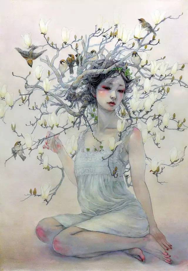 日本女油画艺术家——平野实穗(miho hirano) 她毕业于武藏美术大学