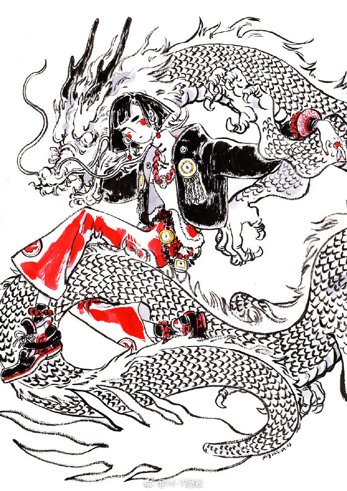 by m-y蚂蚁 lofter 资深插画师