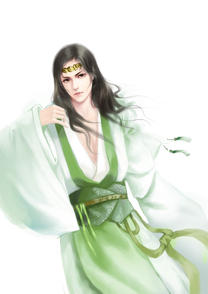 古风美男立绘