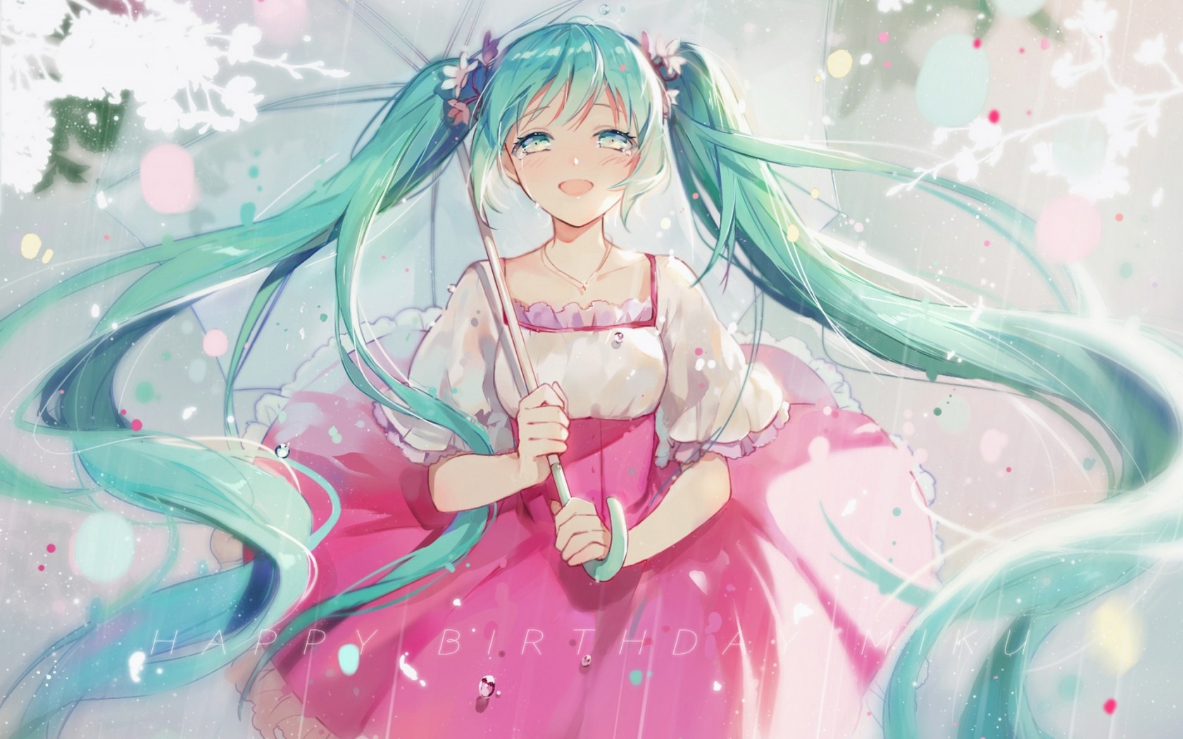 电子美术 电脑壁纸 高清 初音未来