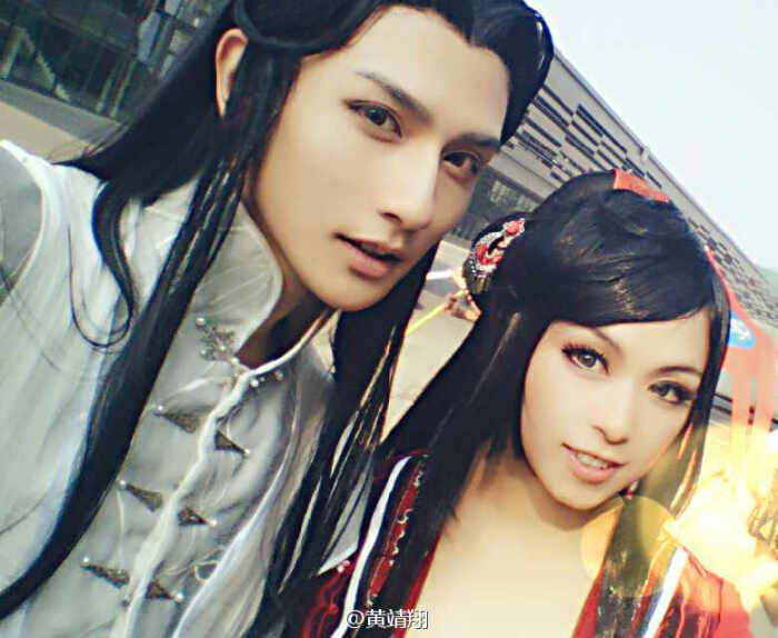 黄靖翔cosplay妖孽美男