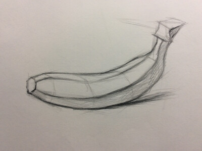 结构素描——香蕉