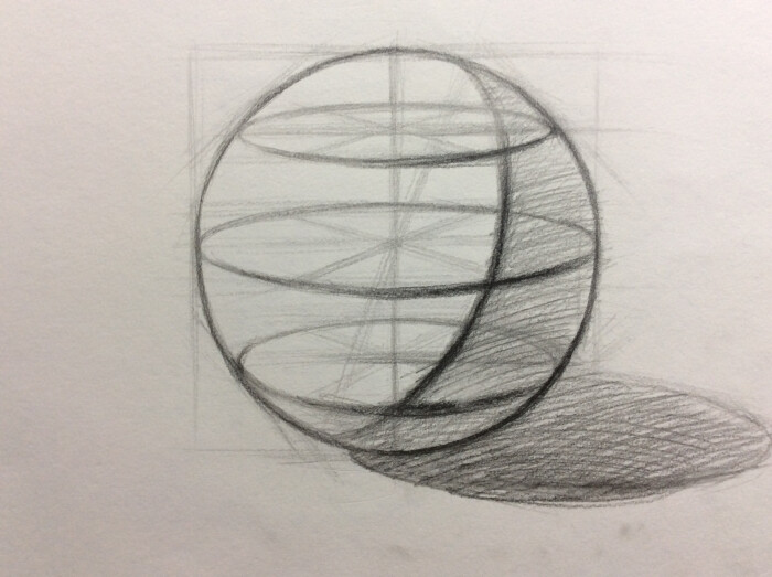 结构素描——球体