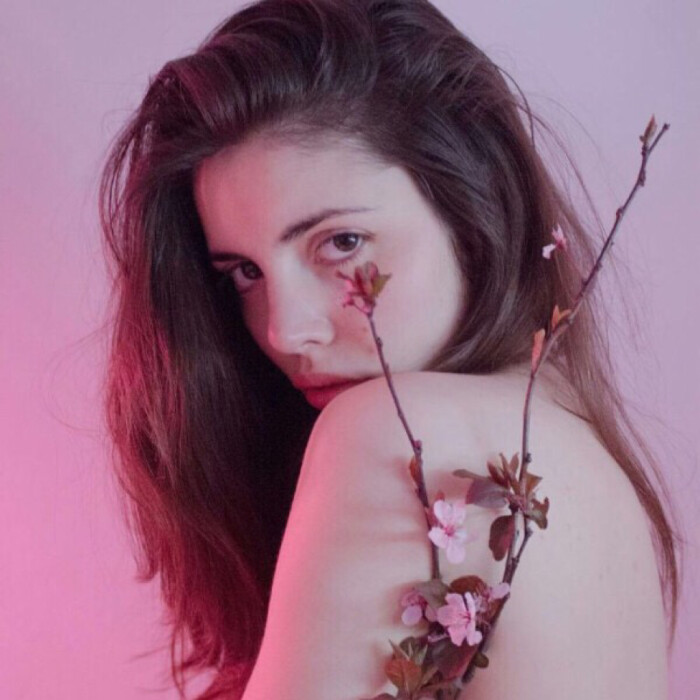 欧美 复古玫瑰少女 头像