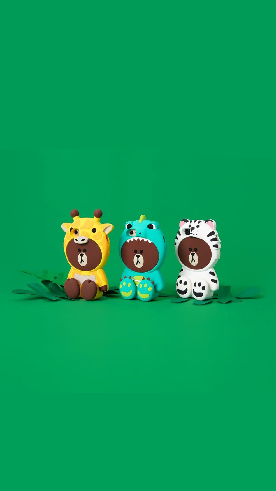 iphone 壁纸 line cony brown 可妮 布朗 莎莉 熊大