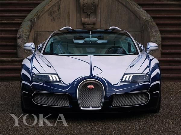 布加迪威航grand sport 白金限量版