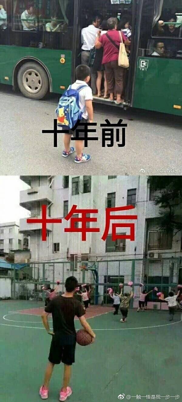 十年前后