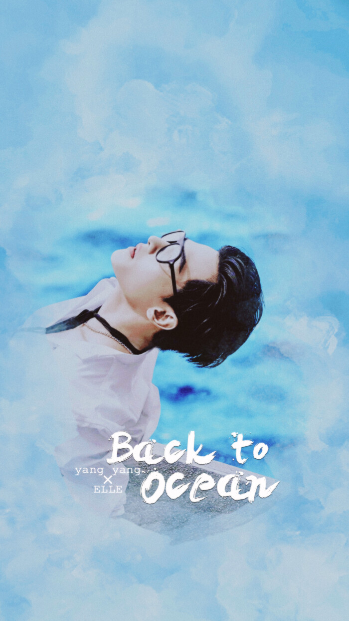 【夏日壁纸】杨洋 饭制 蓝天蓝海下清清爽爽…