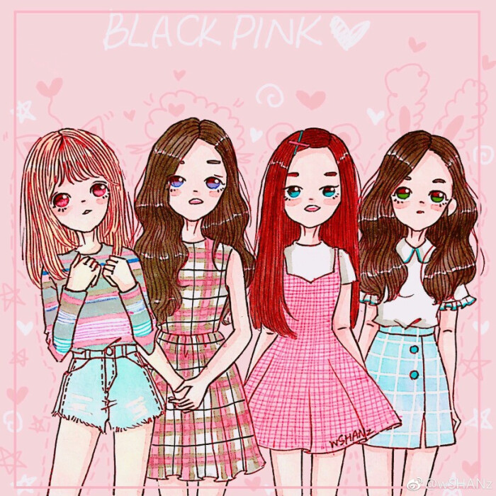 blackpink 饭绘