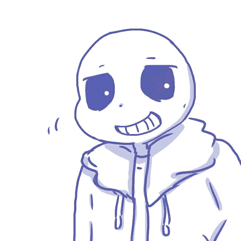 undertale——sans 可用于头像.