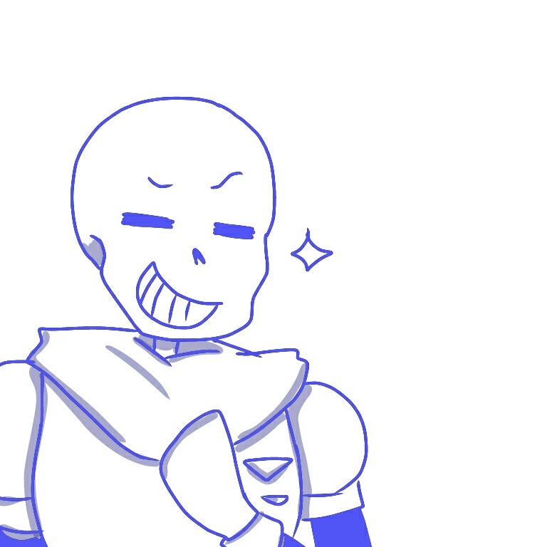 undertale——papyrus 可用于头像.