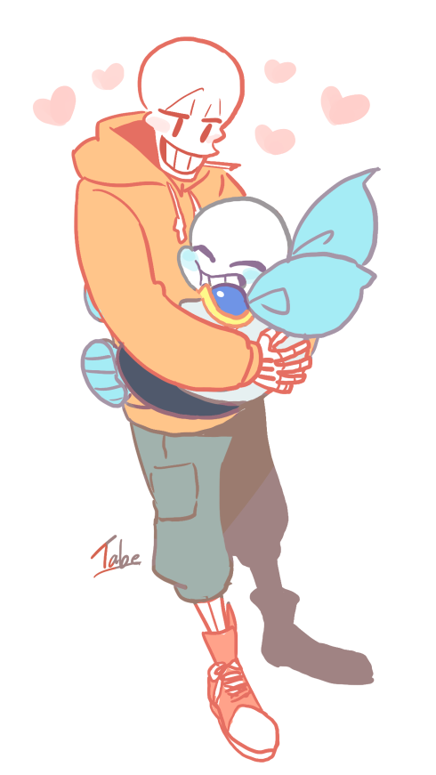 undertaleau——underswap(papyrus&sans)