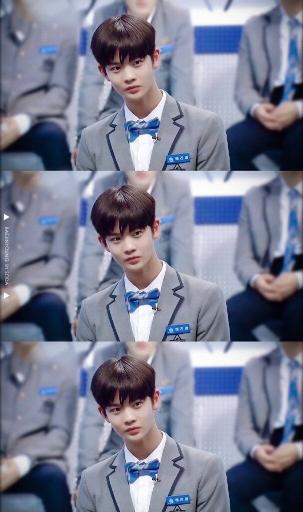 男版produce101 wanna·one 裴珍映 cr.logo