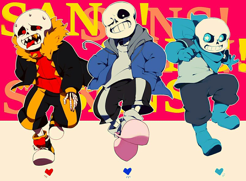 underfell&undertale&underswap(sans)