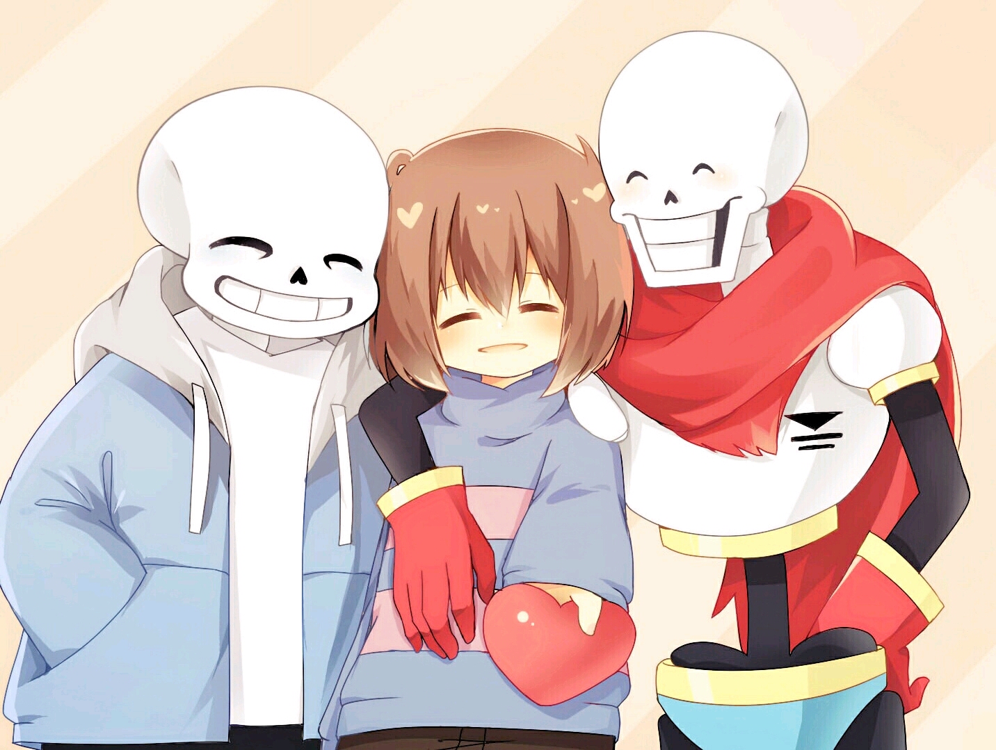 undertale——frisk&sans&papyrus