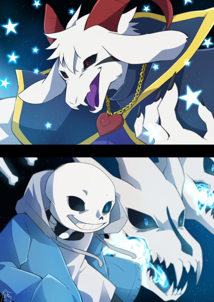 undertale——asriel dreamer|sans