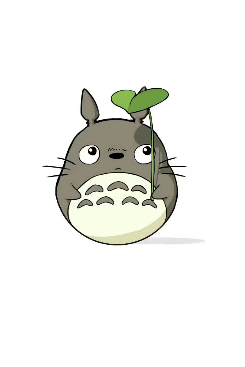 四人闺蜜头像 龙猫系列