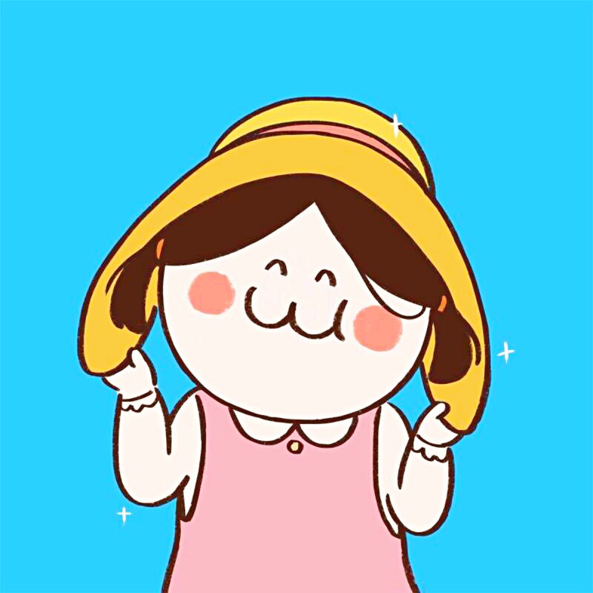 清新 可爱 简约 唯美 卡通 头像