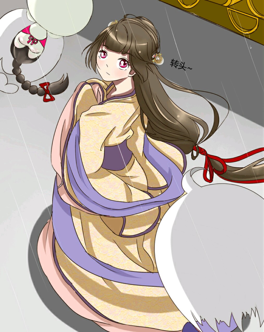 通灵妃.古风.漫画.宫斗.唯美.插图.绘画.场景.