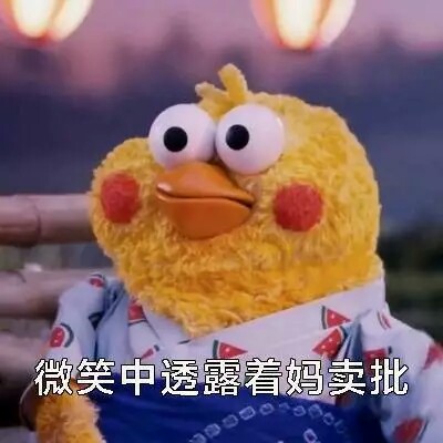 小黄鸡 表情包