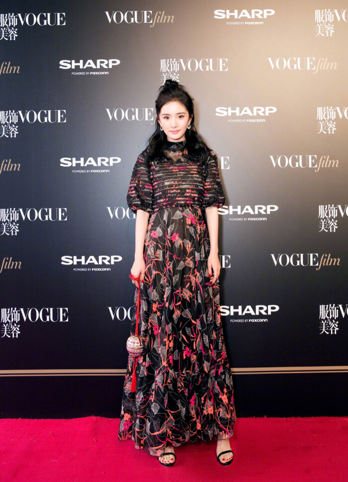 杨幂 参加vogue film活动