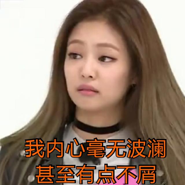 blackpink 金珍妮jennie 表情包