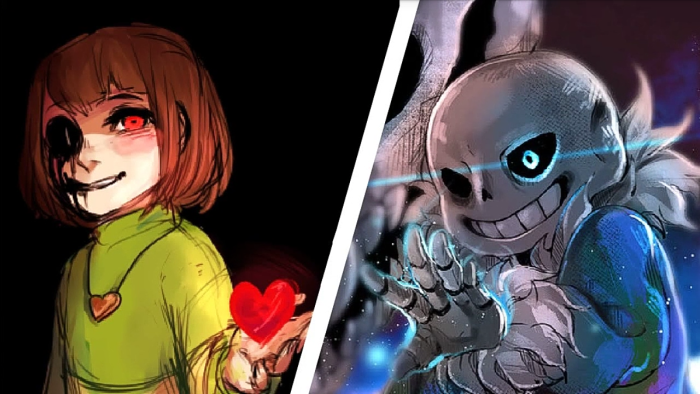 undertale——chara&sans