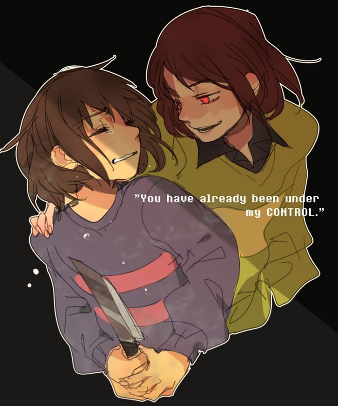 undertale——chara&frisk