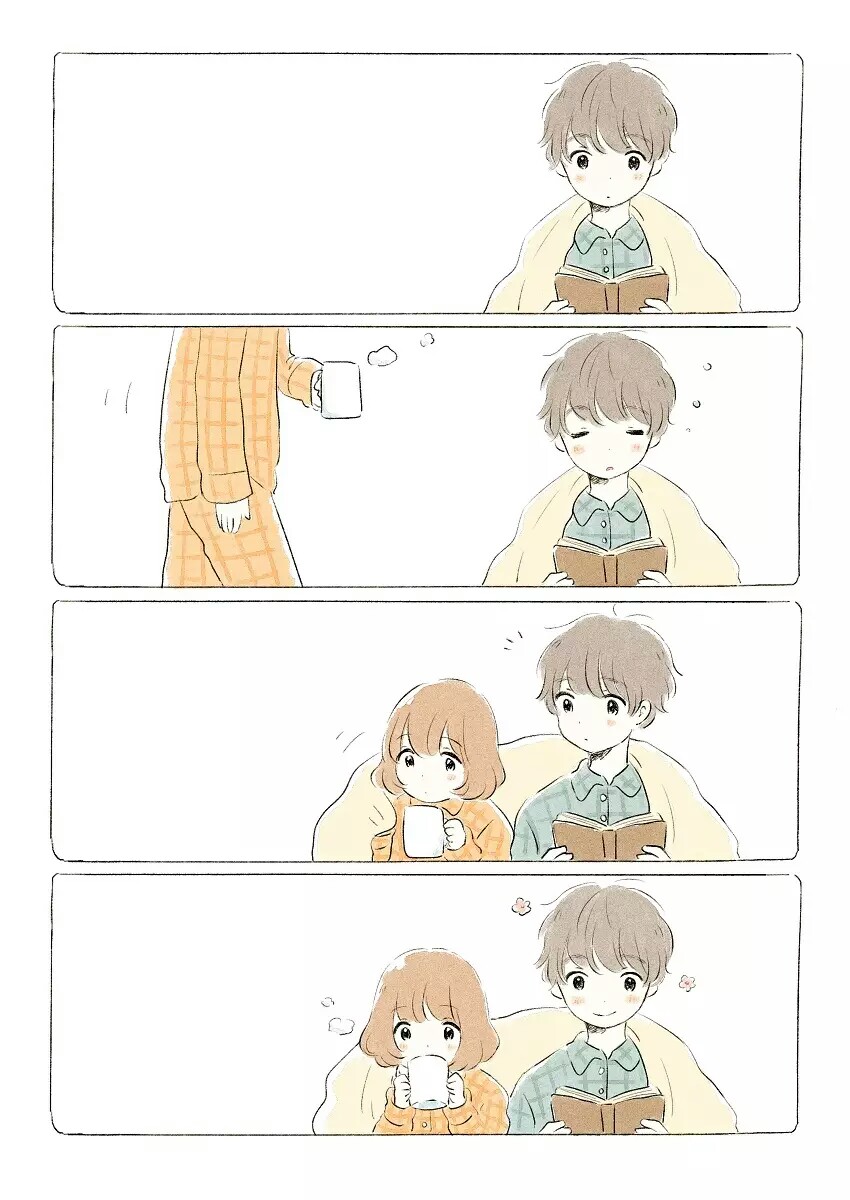 画师いつか笔下的漫画作品,干净暖心的画风,希望喜欢