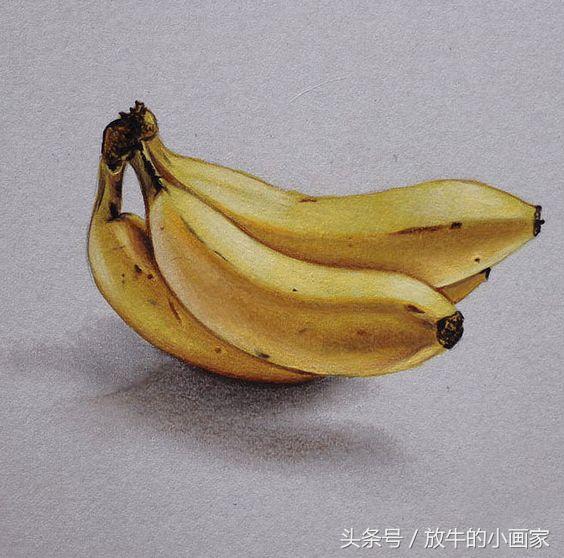 彩铅香蕉