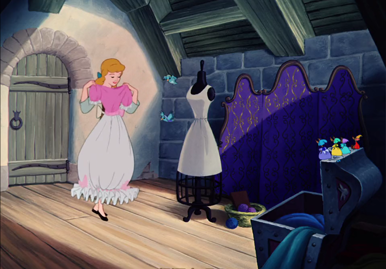 迪士尼公主 灰姑娘 自截 电影 动画 无水印 高清 手机壁纸 电脑壁纸