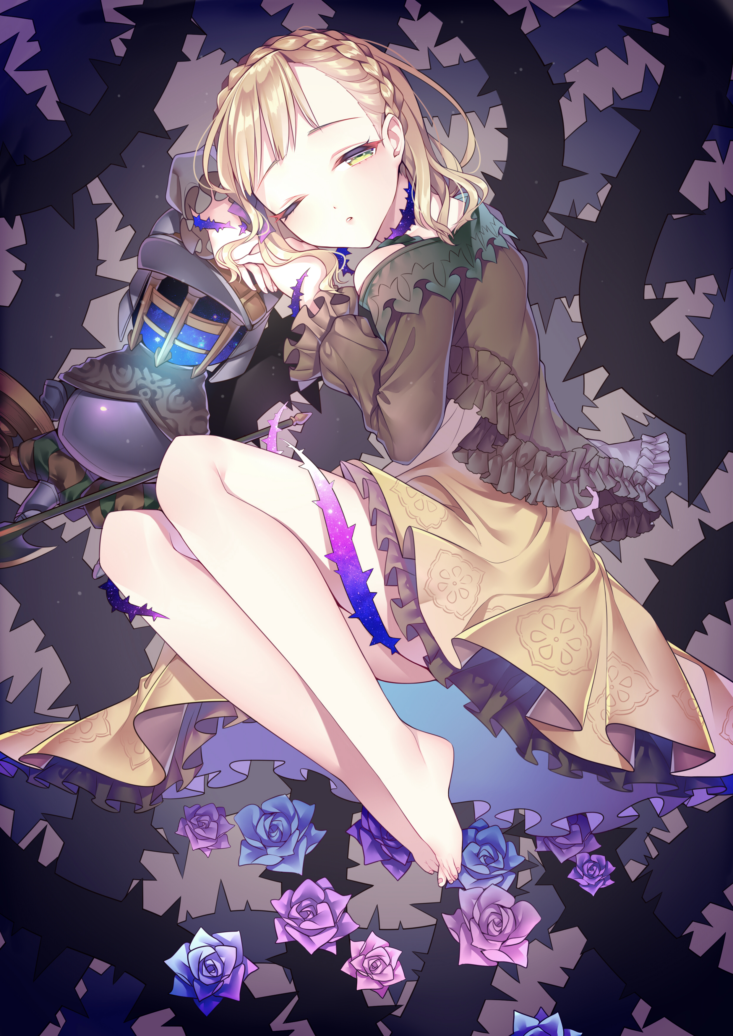 二次元 唯美 插画 意境