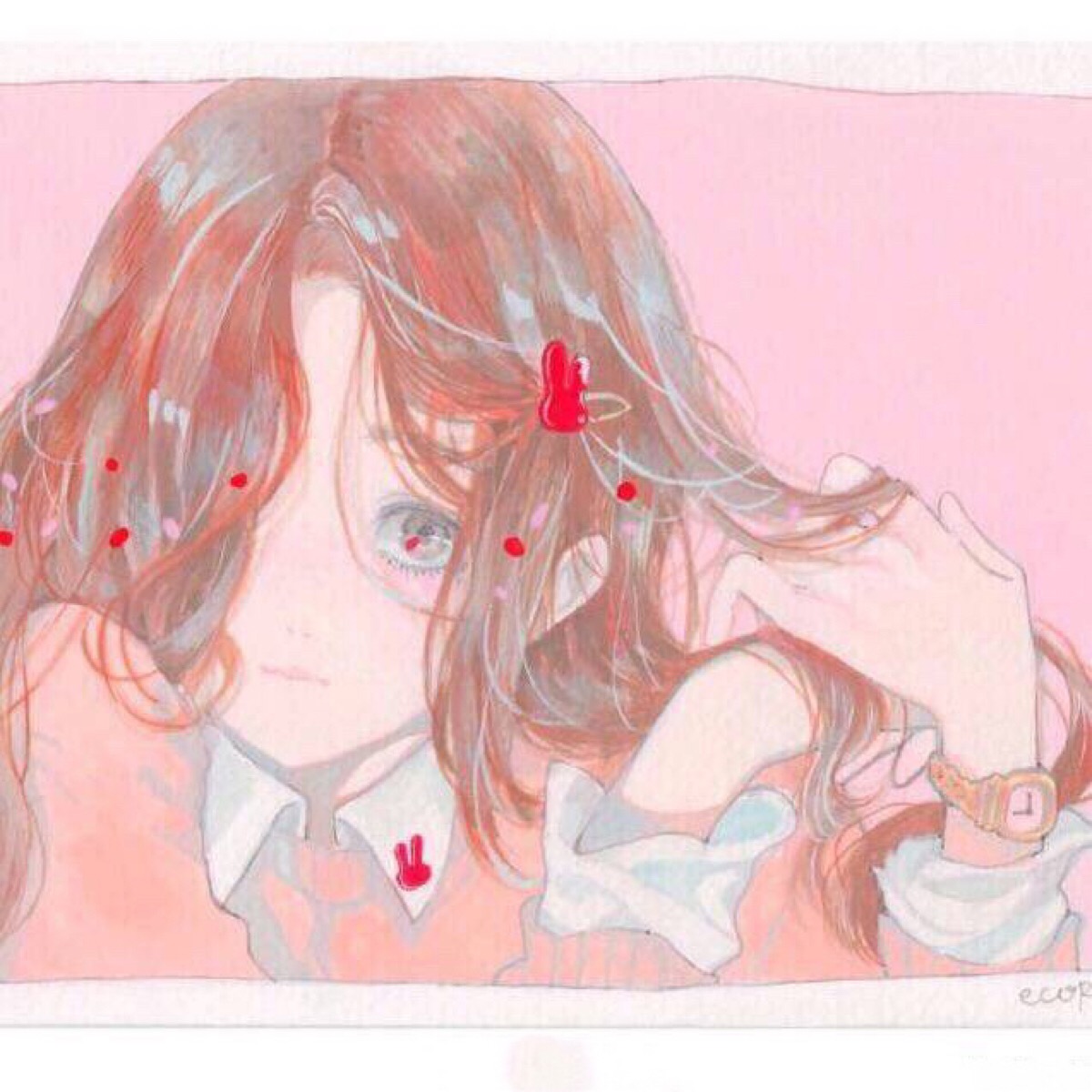 塔子の 动漫头像 软妹头像 女生头像 闺蜜头…-堆糖